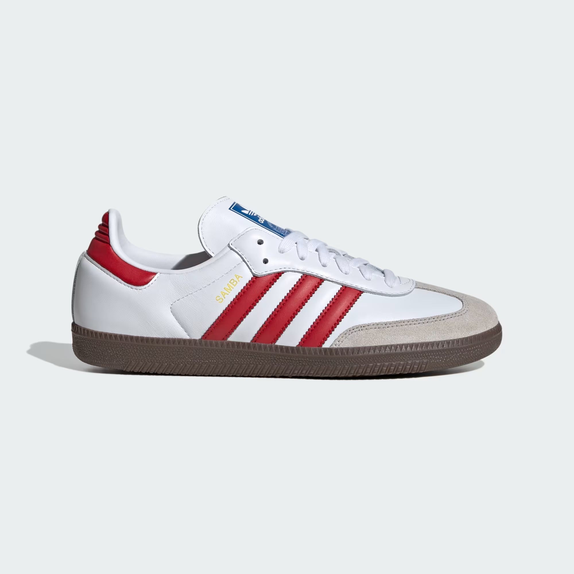 ADIDAS SAMBA BLANCO - ROJO