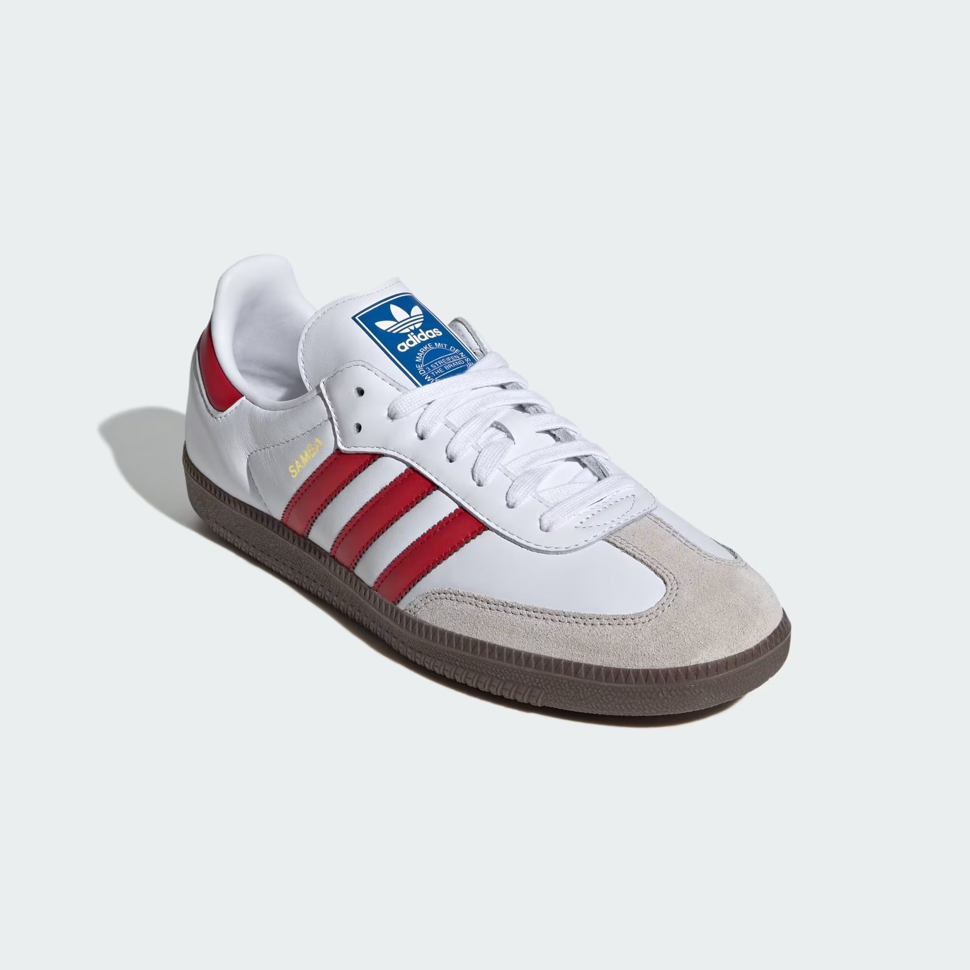 ADIDAS SAMBA BLANCO - ROJO