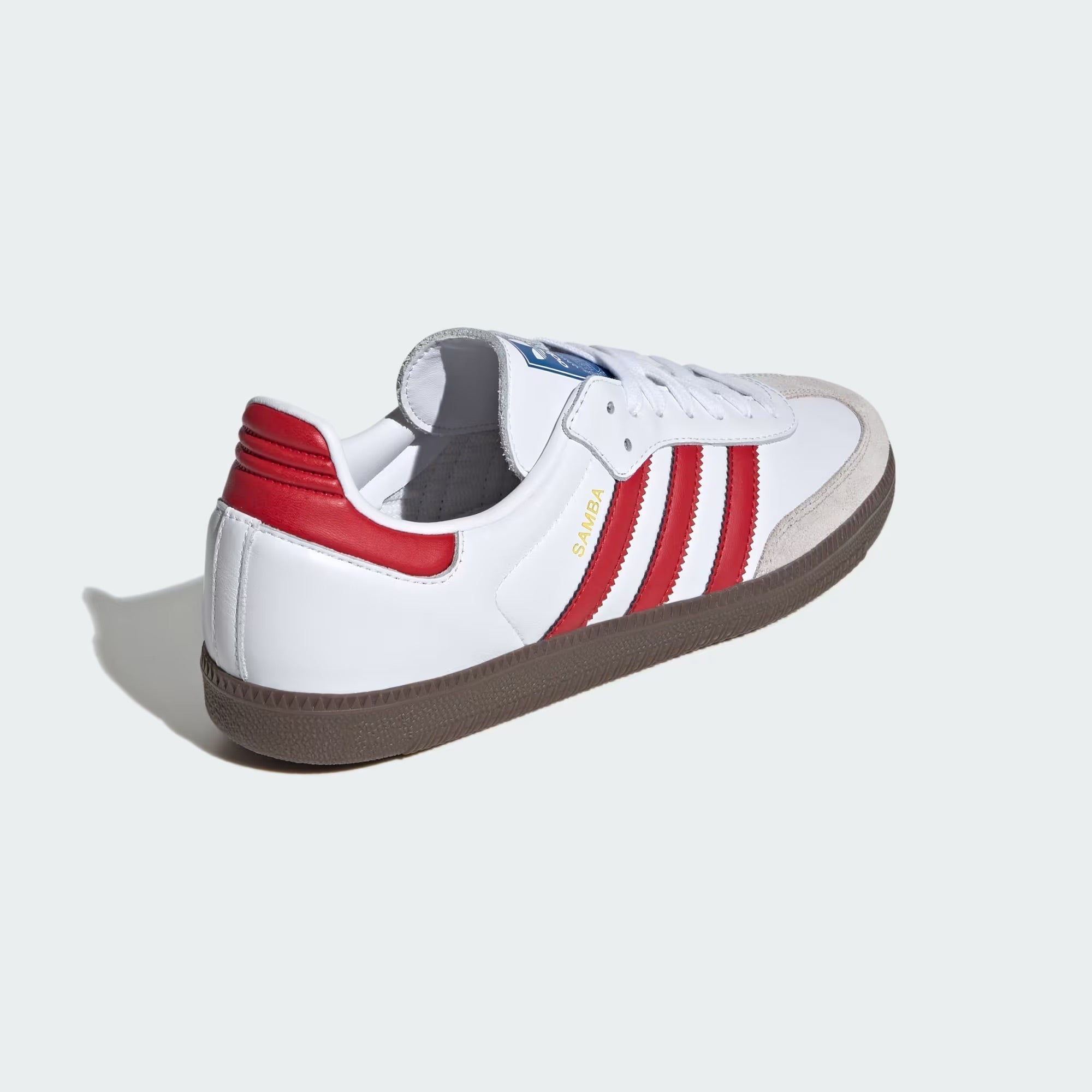 ADIDAS SAMBA BLANCO - ROJO
