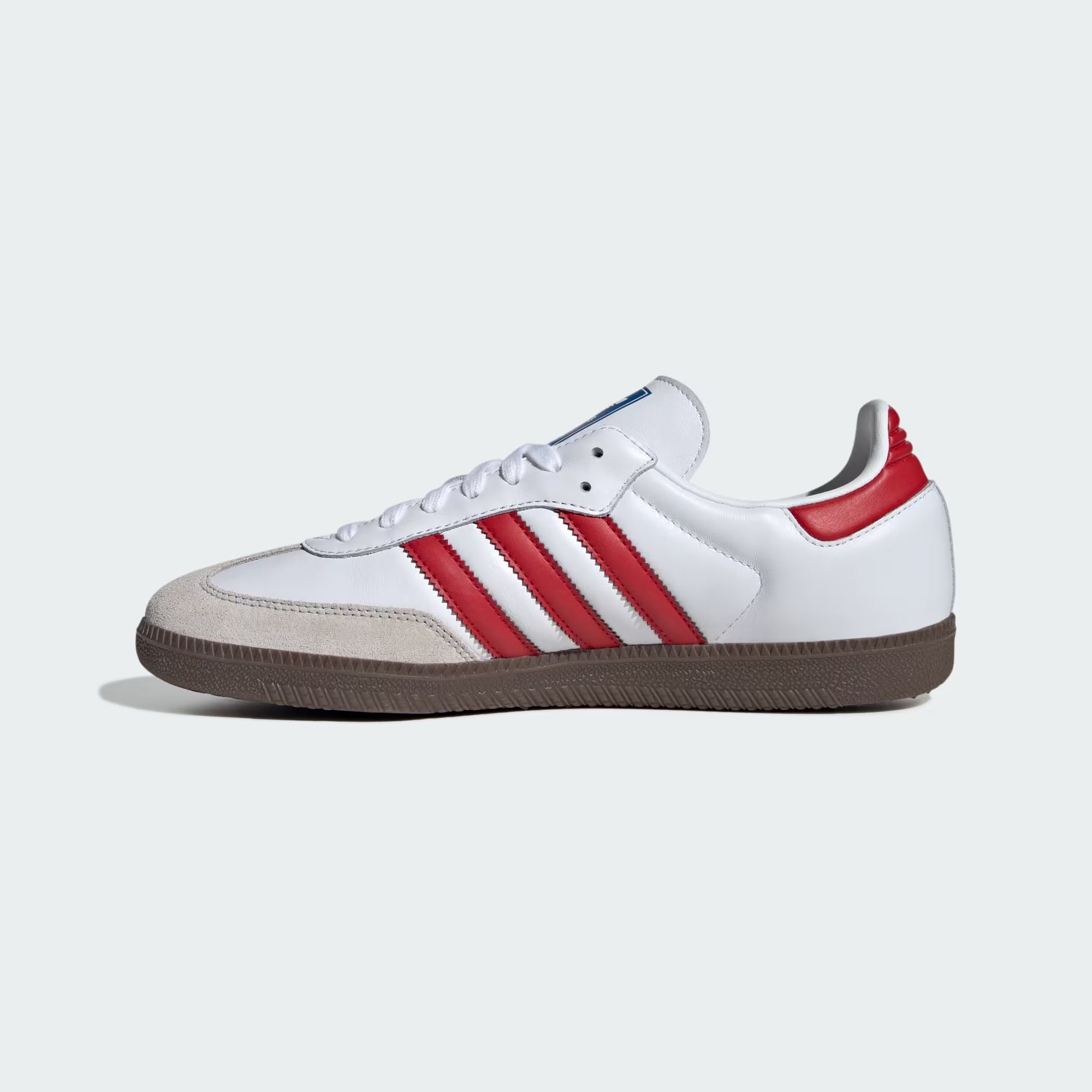 ADIDAS SAMBA BLANCO - ROJO