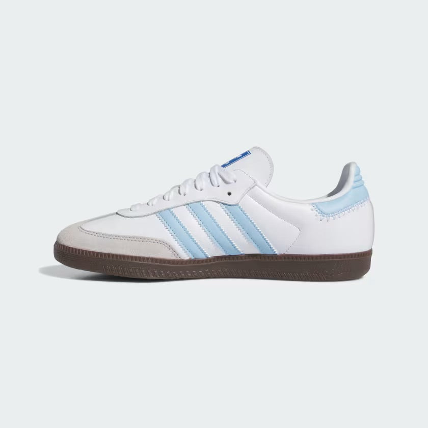 ADIDAS SAMBA BLANCO - AZUL